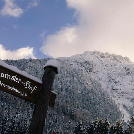 Ferienwohnungen Ramslerhof Inkl. Chiemgaukarte Ruhpolding Dış mekan fotoğraf